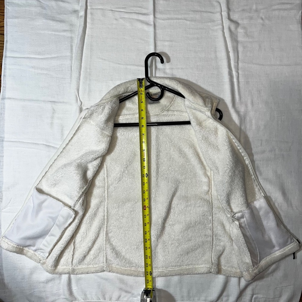 Womens Destination 10000 ft Above Sea Level Full Zip Vest. Size M White - Picture 9 of 11